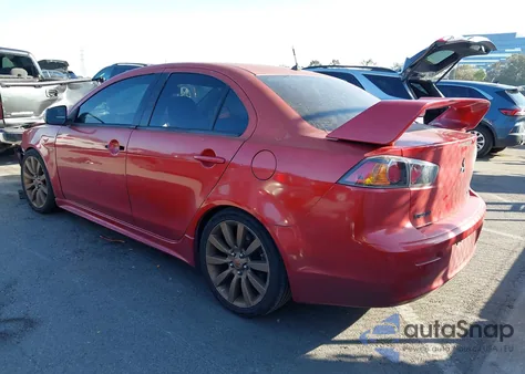2008 Mitsubishi Lancer Gts из США, поврежденный, VIN JA3AU86U88U040136